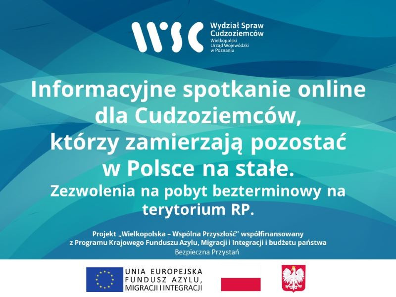 plakat informacyjny